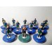 Subbuteo Andrew Table Soccer Newcastle United 1997-98 away on Classic Hasbro Bases